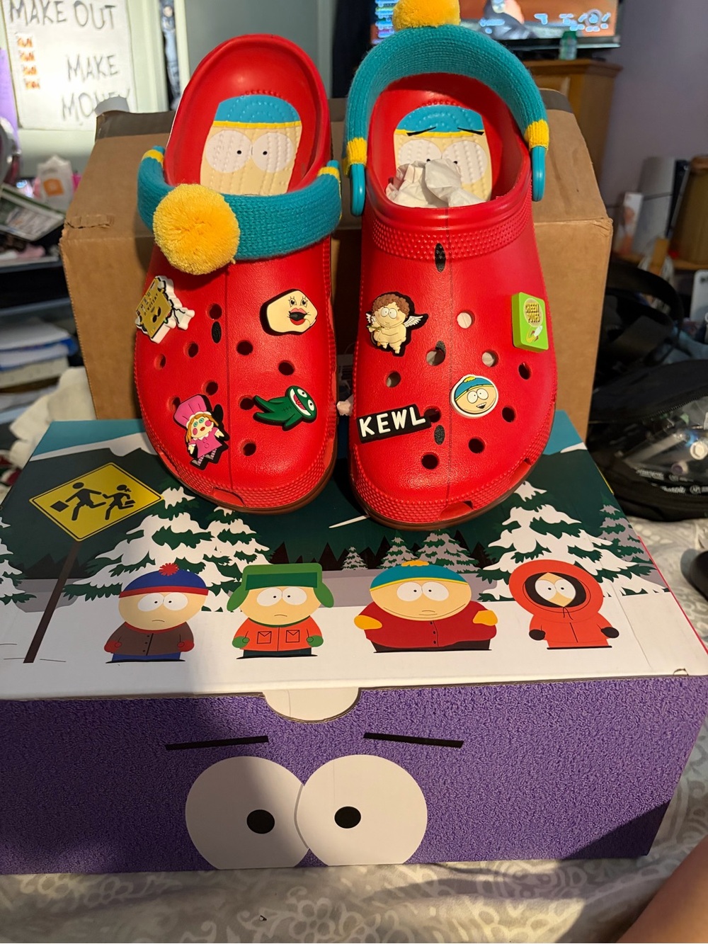 Limited Edition- Brand New SouthPark Cartman Crocs! Sold out everywhere